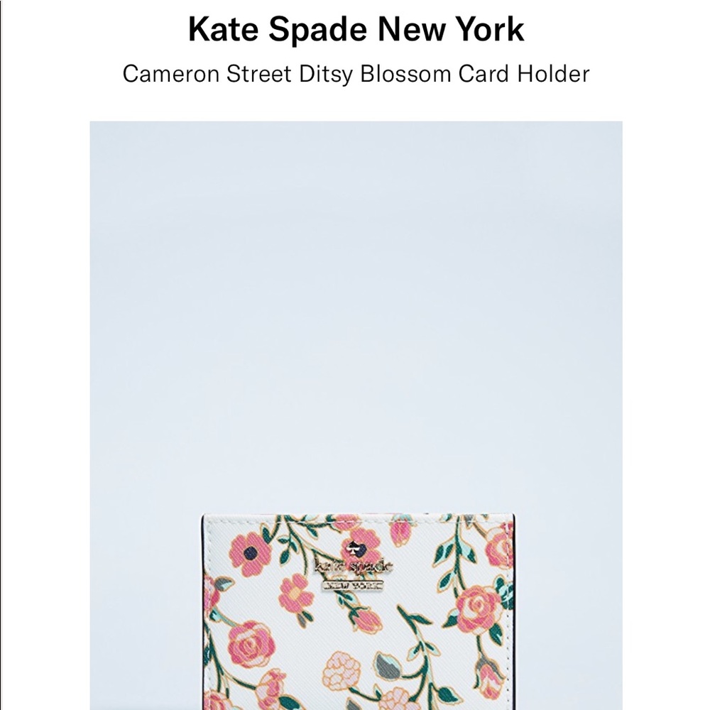 Kate Spade ♠️ Card Holder
